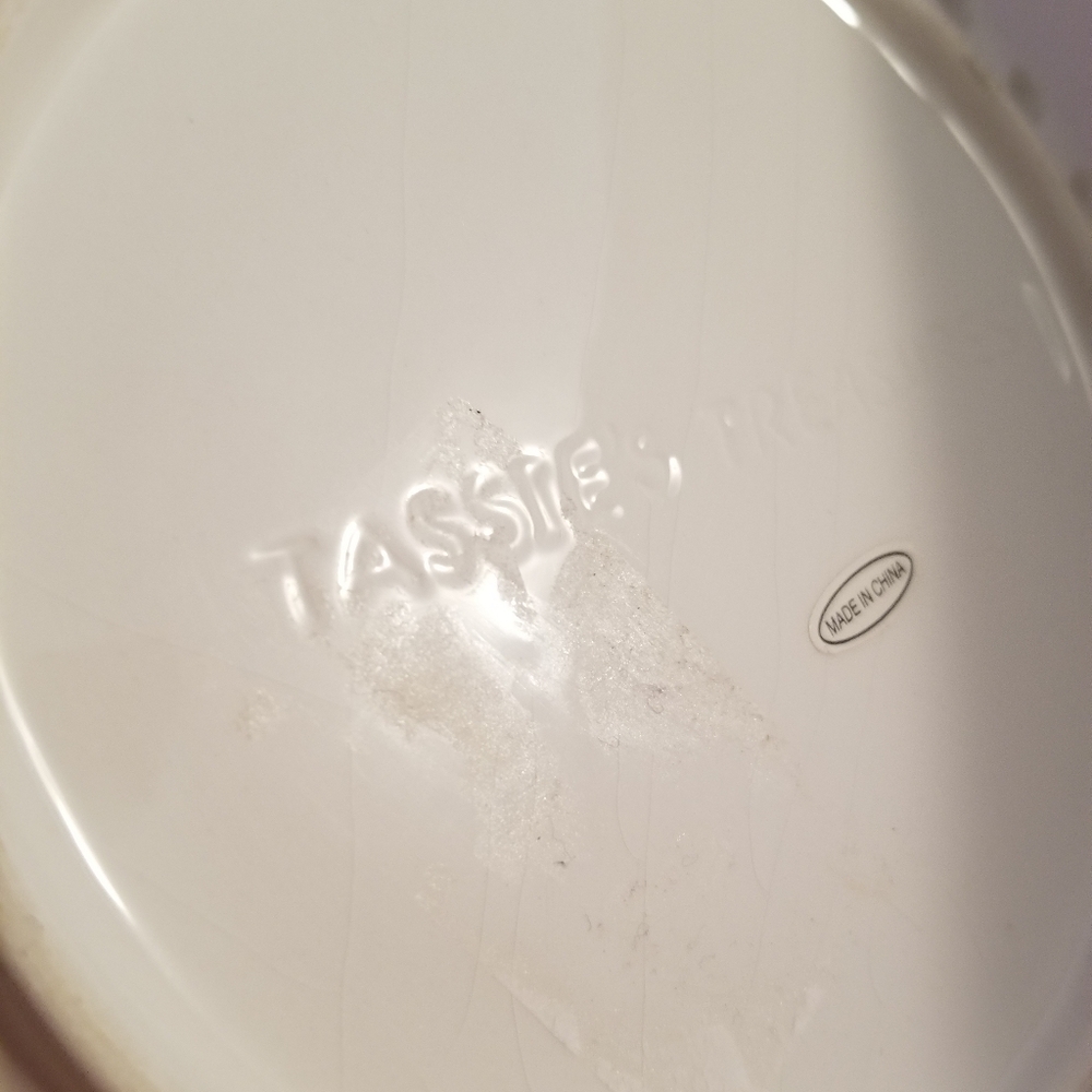 Classic White Porcelain Serving Plate Set Of 2 - Picture 3 of 3